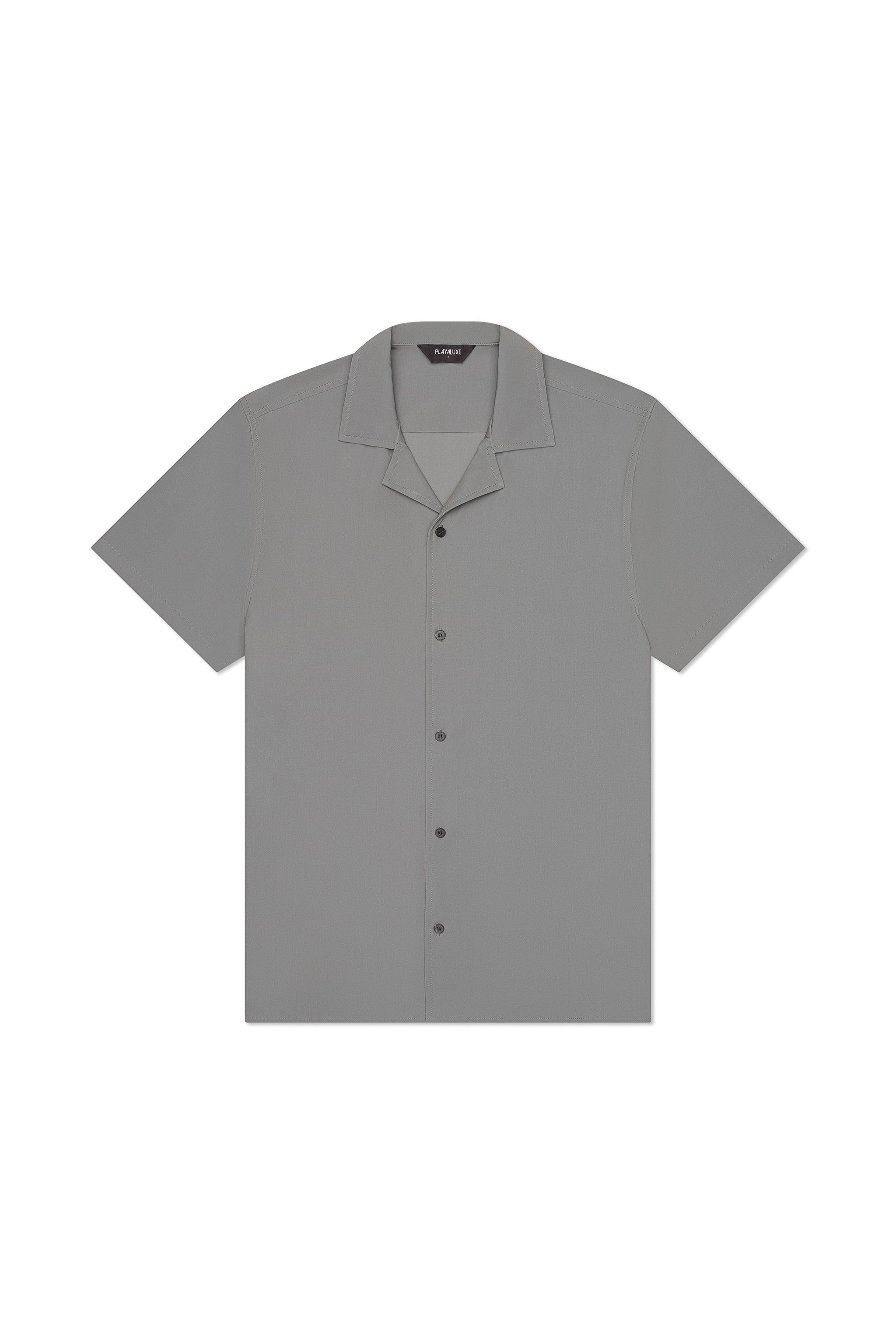 Saint Tropez Cabana Shirt Sage - PLAYALUXE