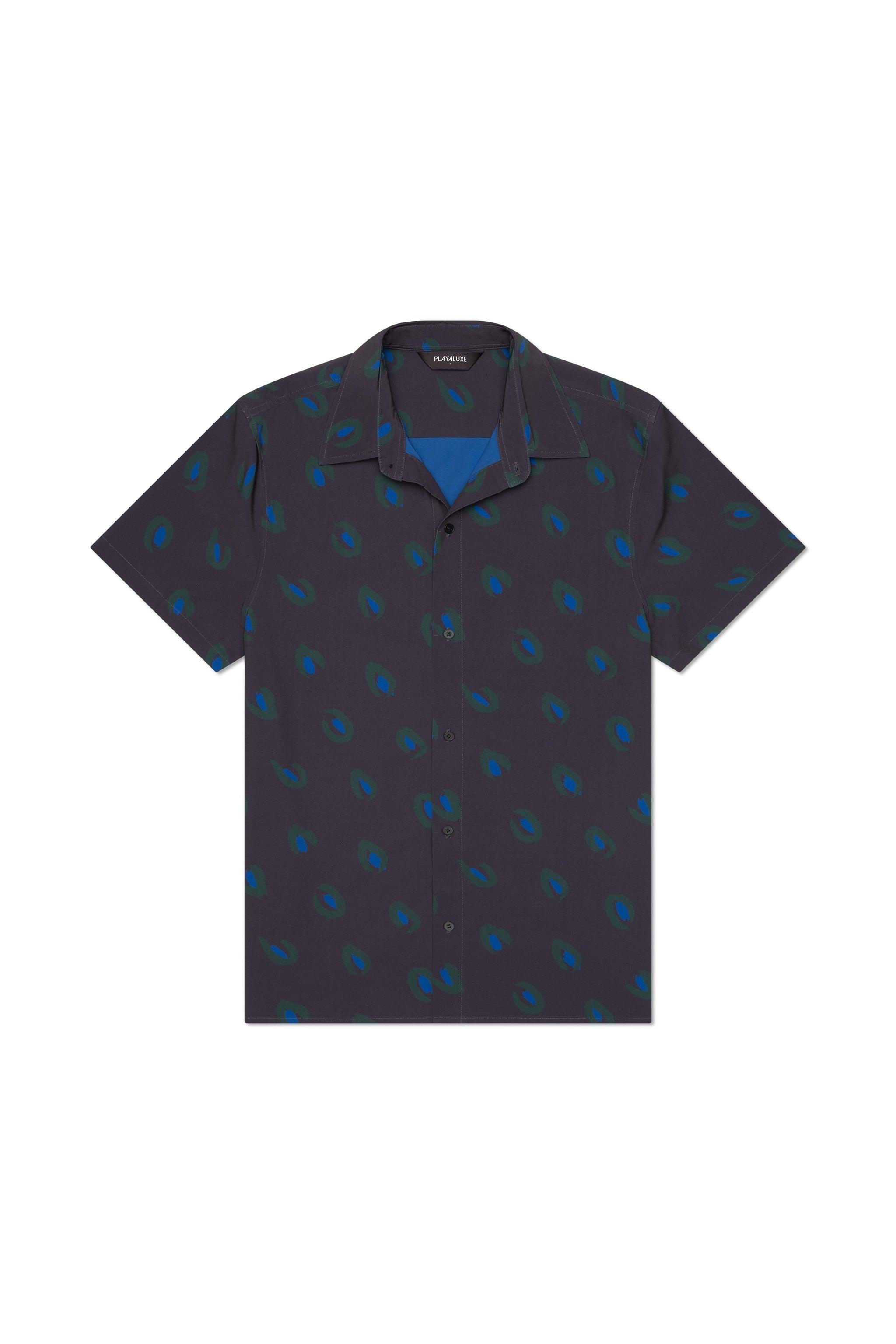 Todos Santos Classic Shirt Blue Dot