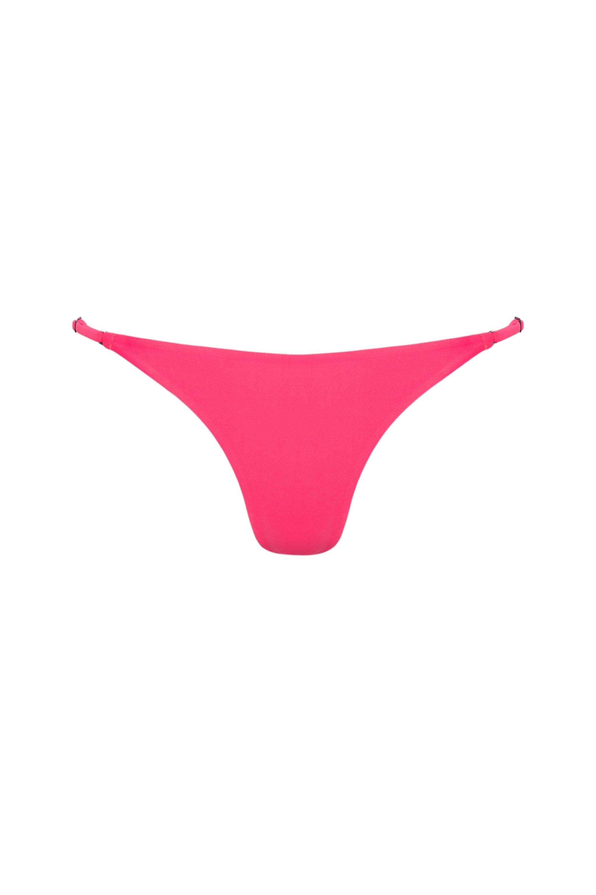 Laguna Thong Bikini Bottom – Hot Pink
