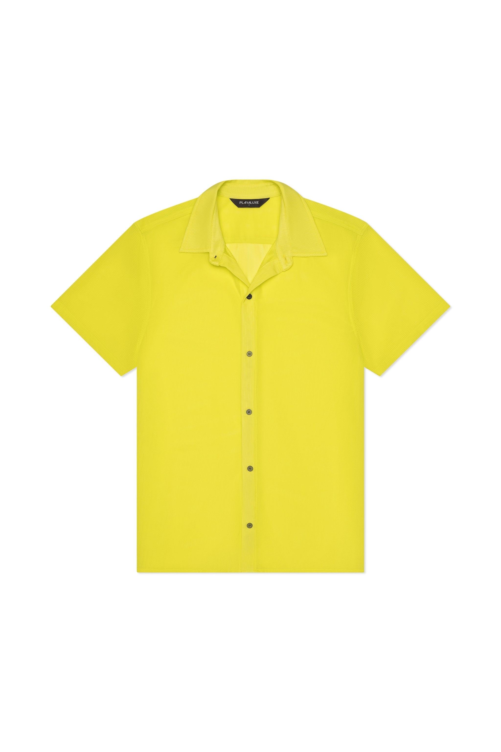 Mallorca Sun – Hand Block Printed Cotton Men’s Shirt