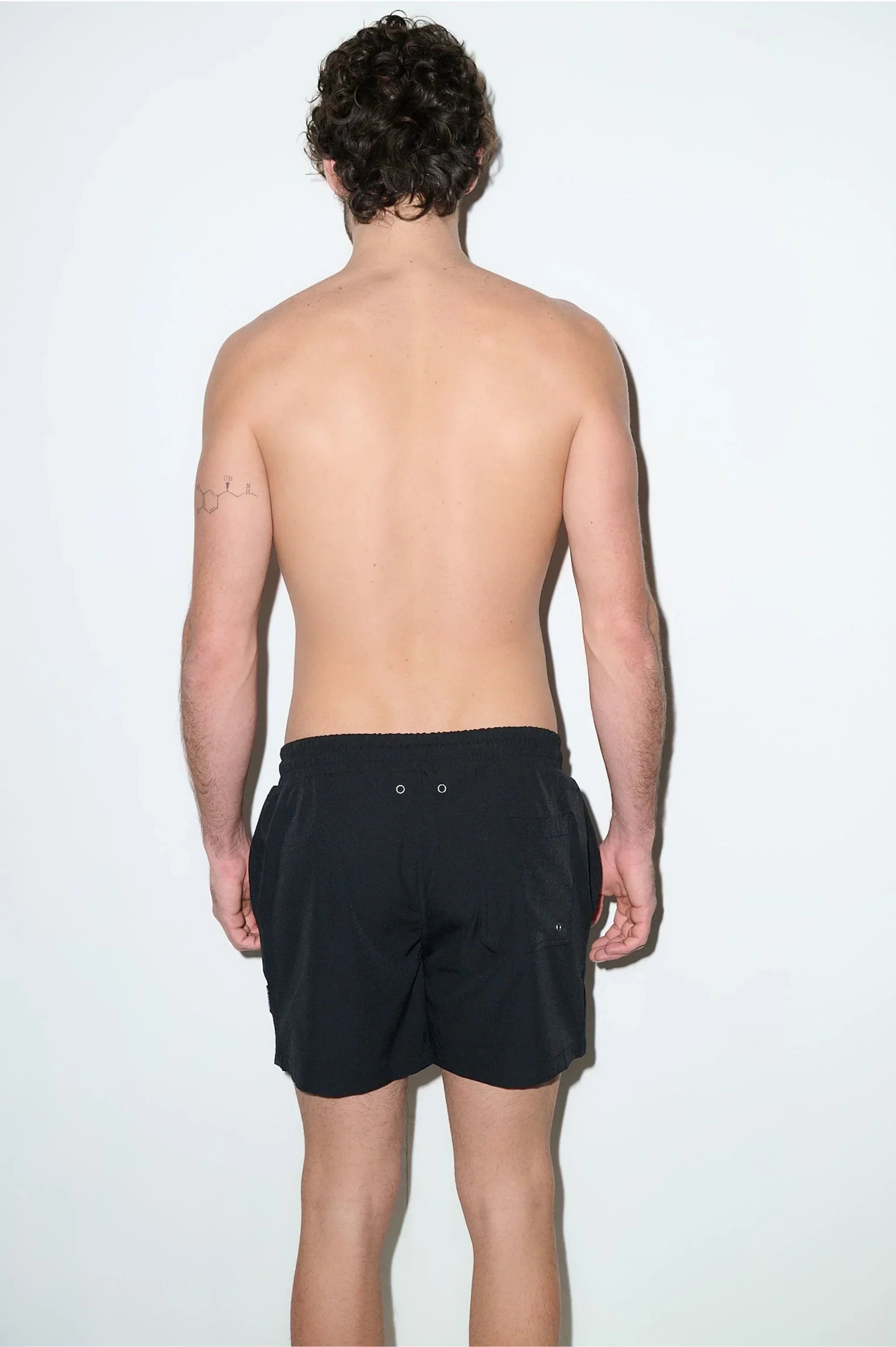 Tulum Volley Swim Trunk Onyx - PLAYALUXE