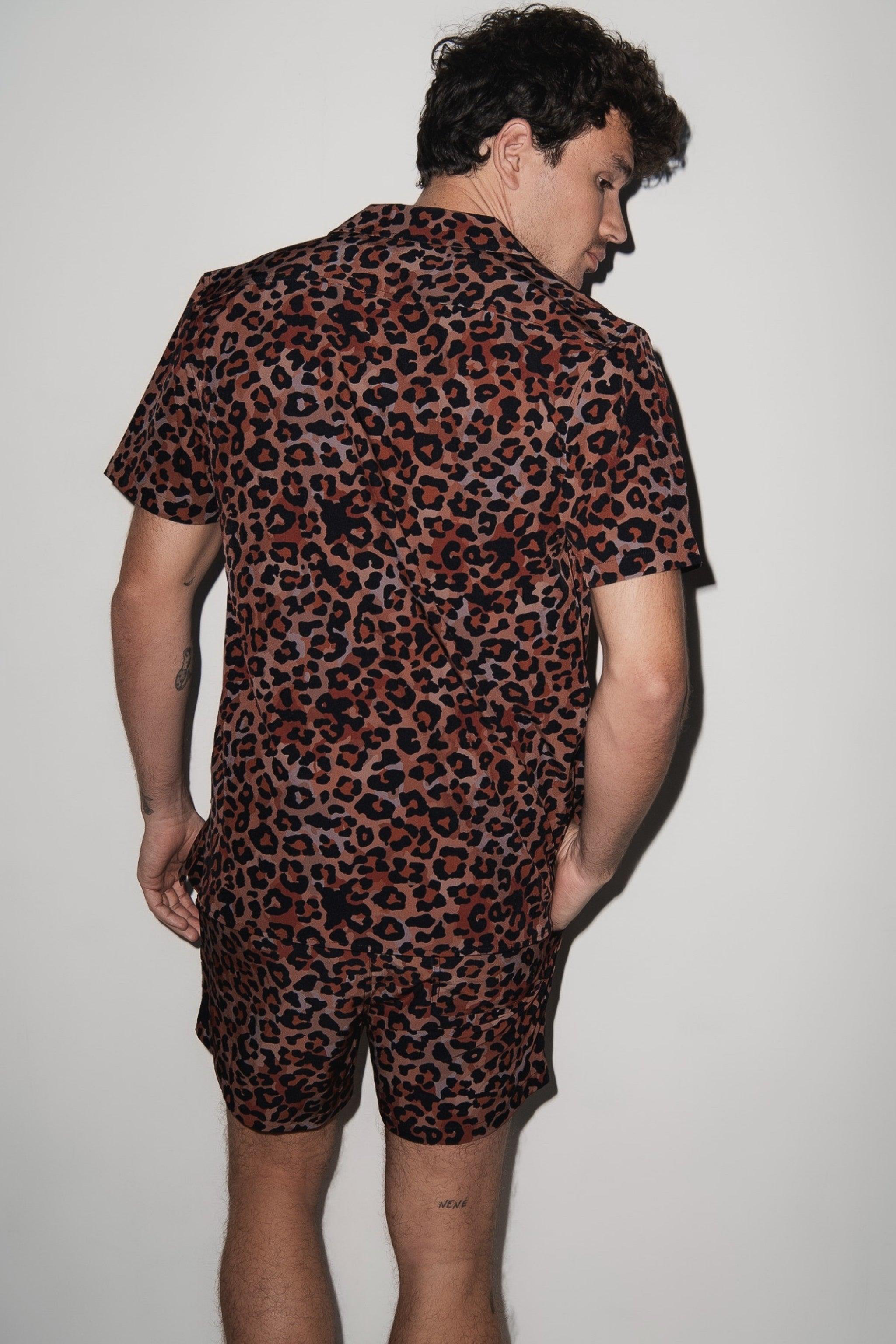 Saint Tropez Cabana Set Leopard - PLAYALUXE