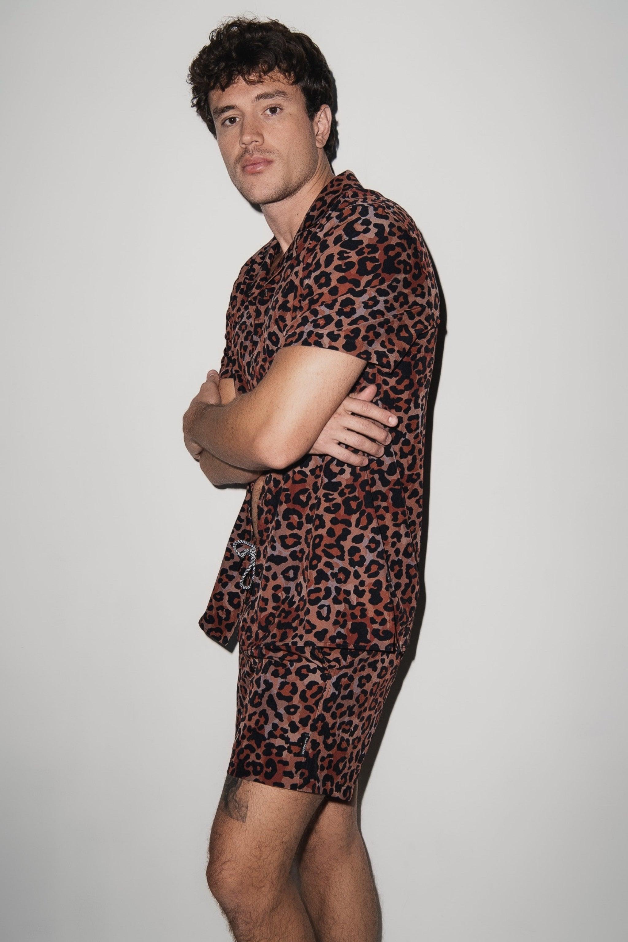 Saint Tropez Cabana Set Leopard - PLAYALUXE