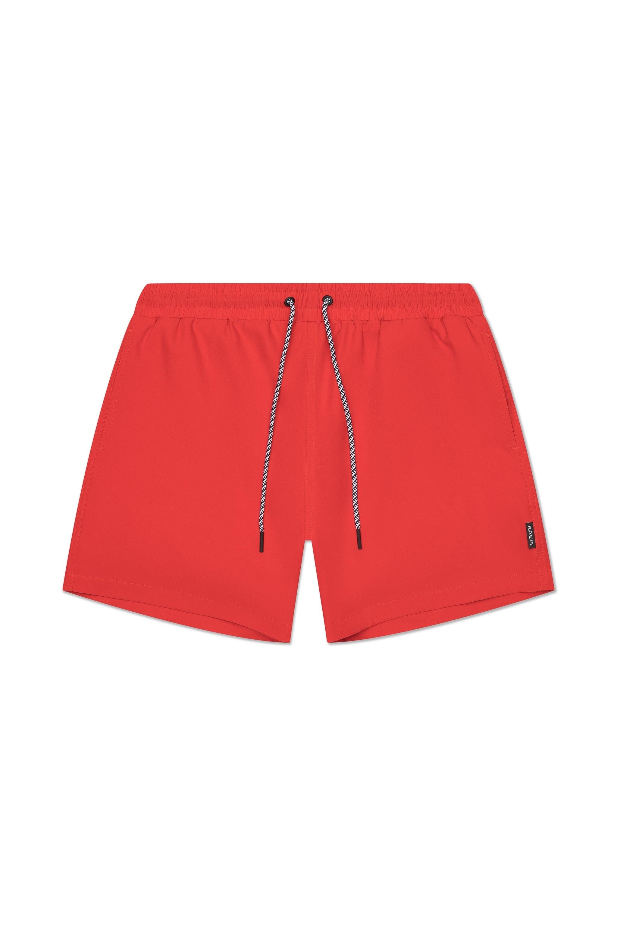 Tulum 5-Inch Swim Trunk Red