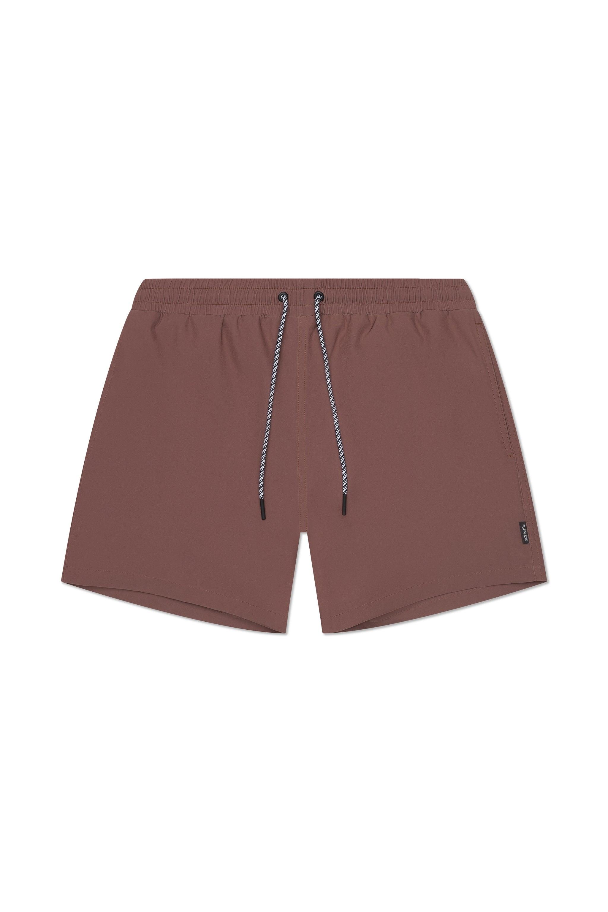 Tulum Volley Swim Trunk Terracotta - PLAYALUXE