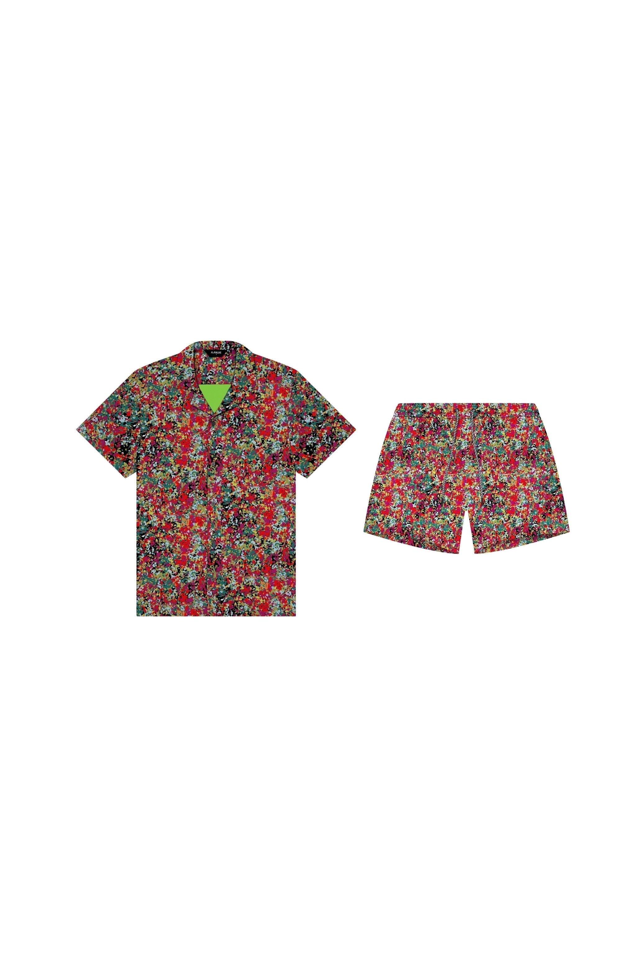 Saint Tropez Cabana Set Coral Calypso - PLAYALUXE