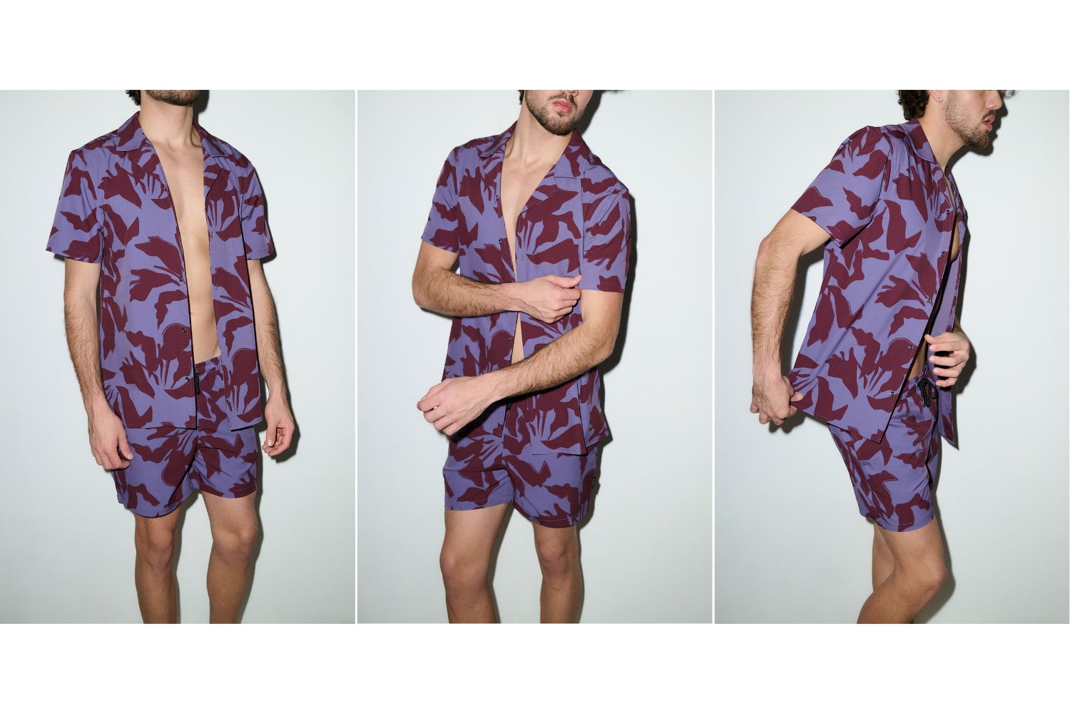 Best men's cabana sets with matching shirt and swim trunks