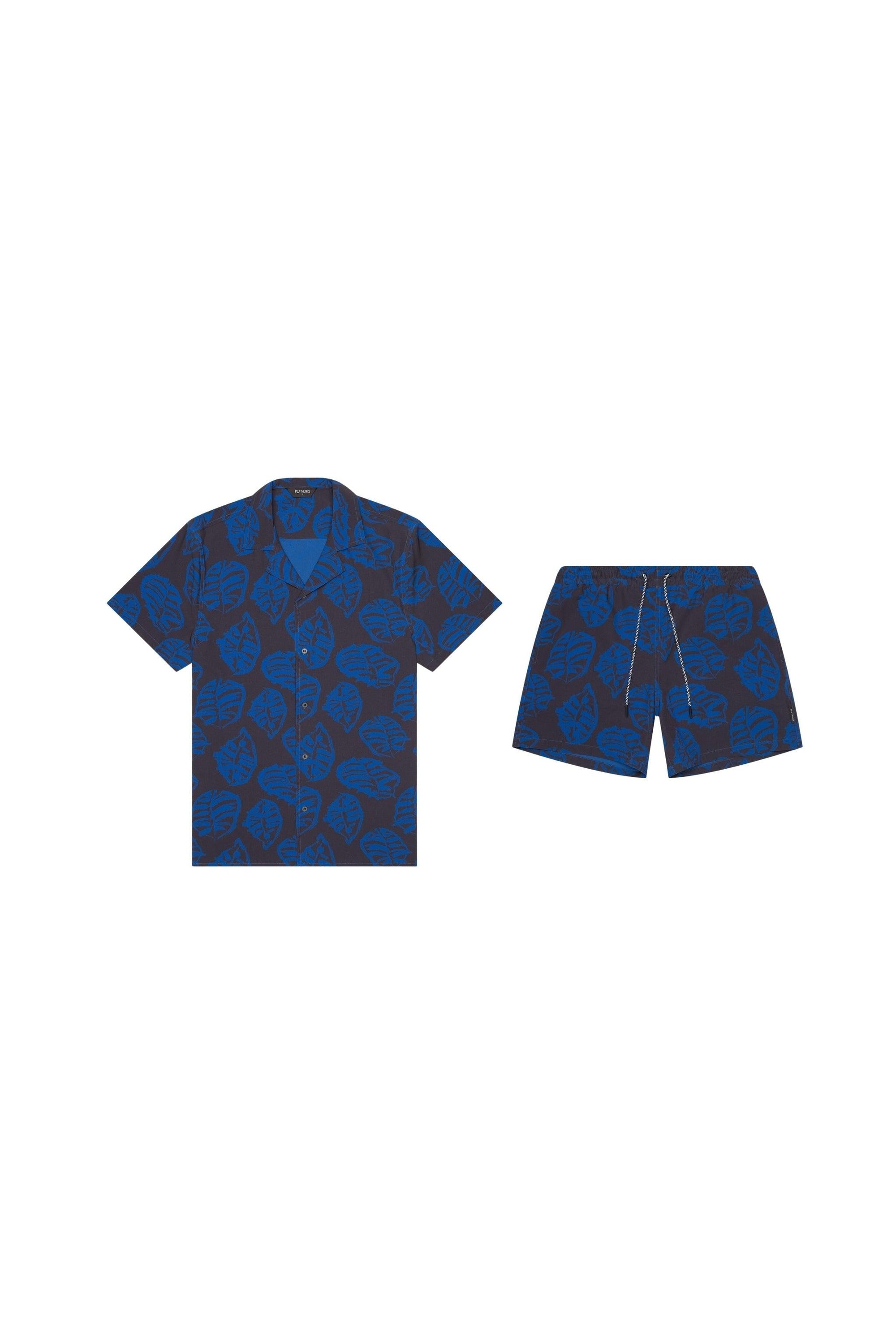 Saint Tropez Cabana Set Blue Batik