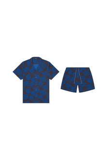 Saint Tropez Cabana Set Blue Batik
