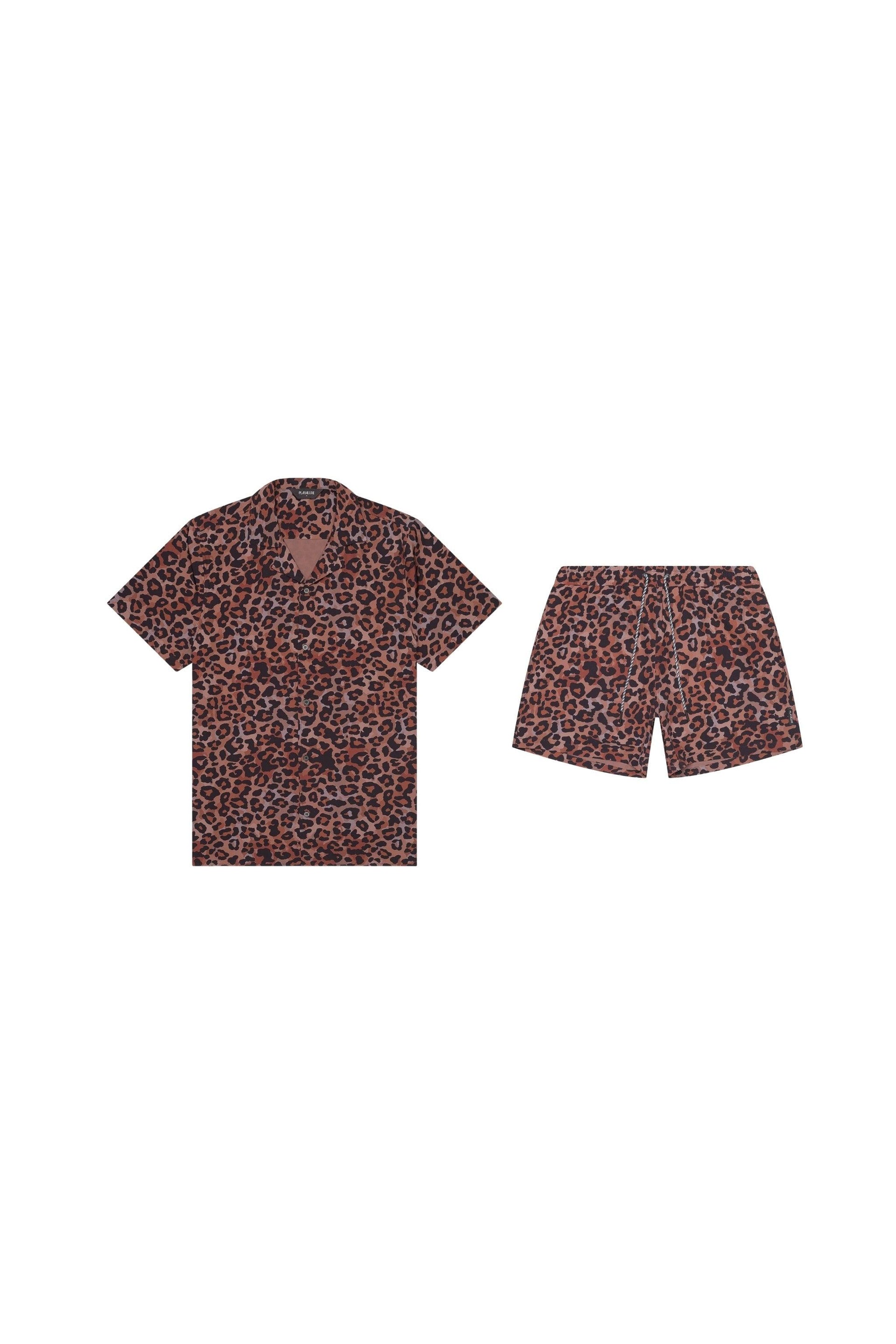 Saint Tropez Cabana Set – Leopard