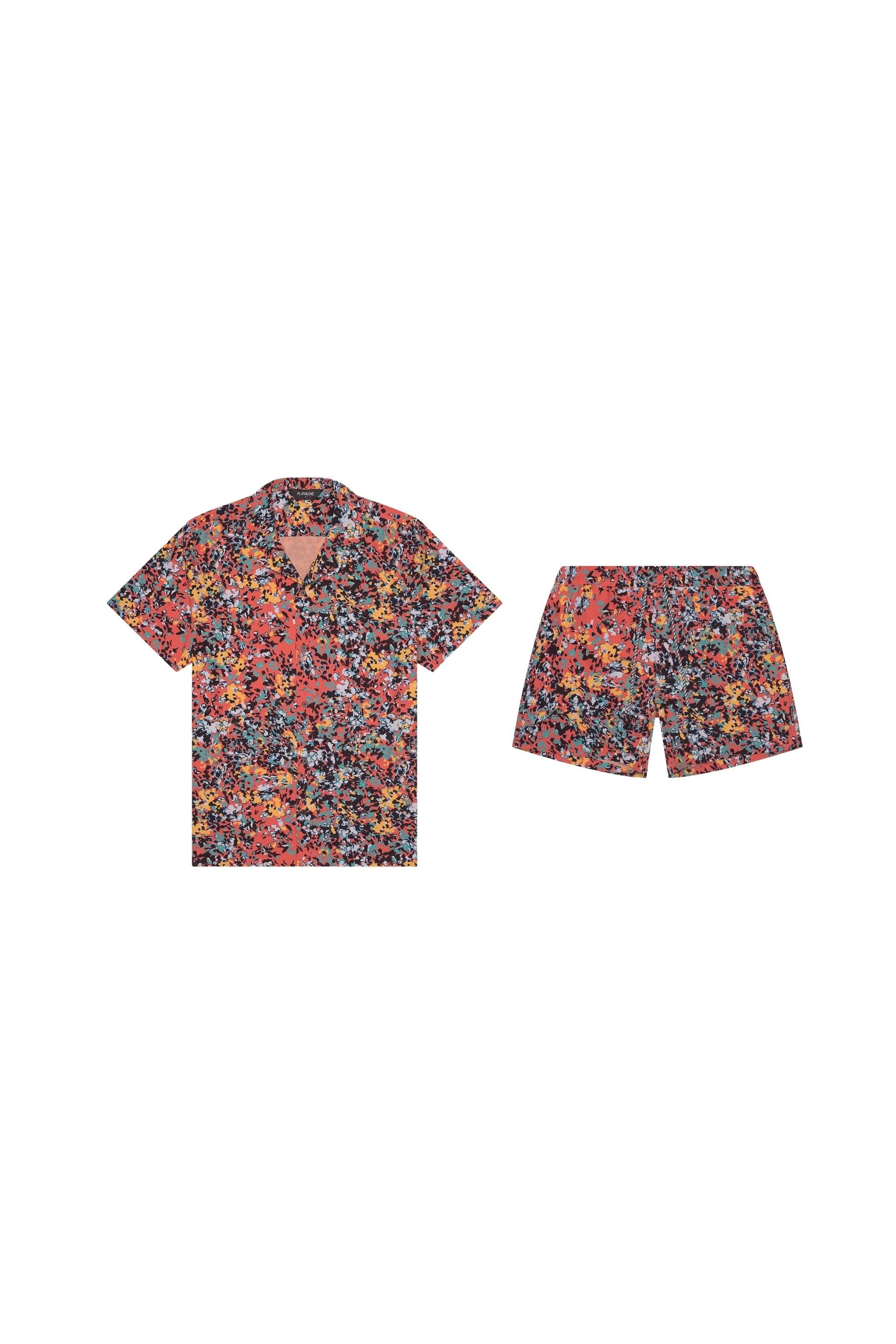 Saint Tropez Cabana Set Pink Confetti