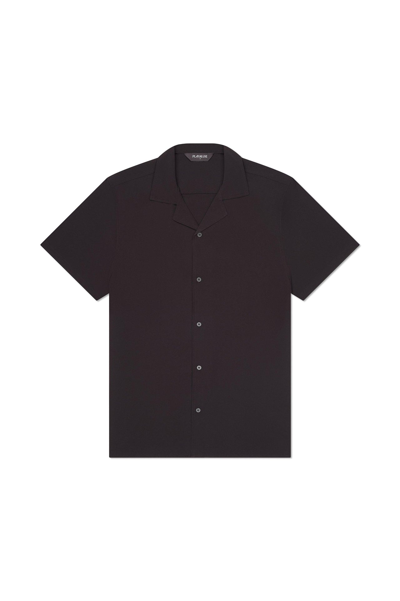 Saint Tropez Cabana Shirt Black