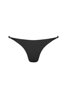 Laguna Adjustable Thong Bikini Bottom Black