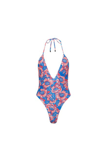 Hibiscus Deep V One Piece