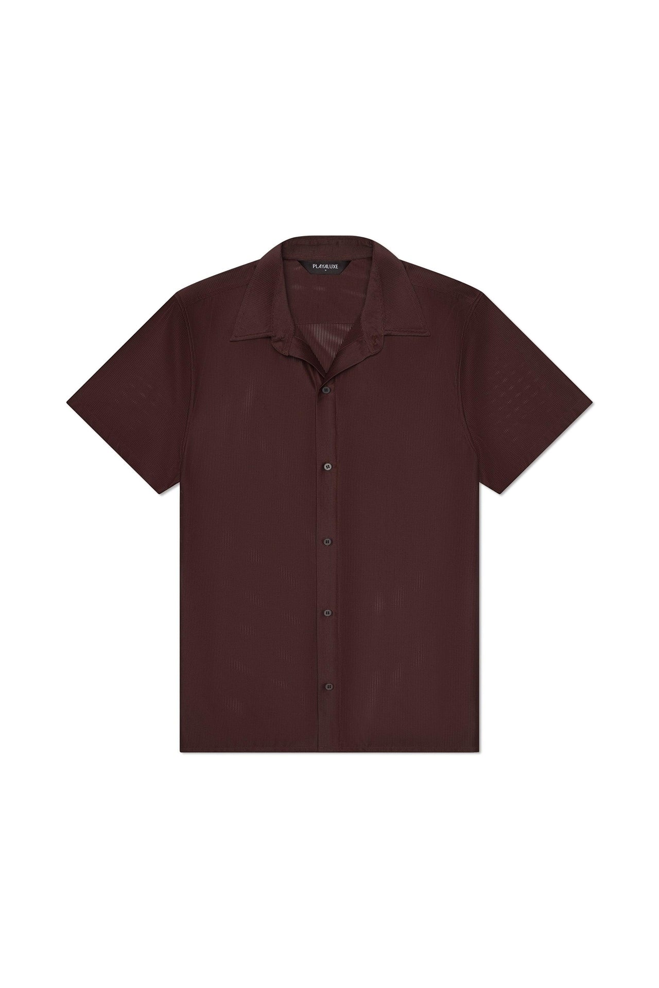 Mallorca Mesh Shirt Dark Brown