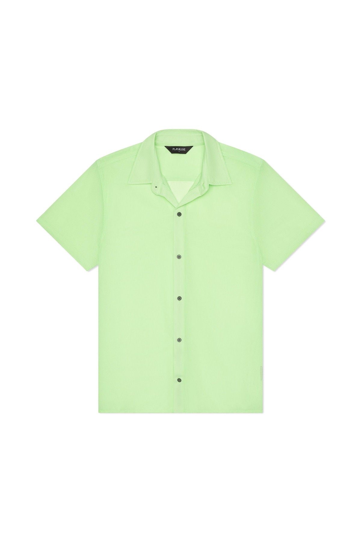 Mallorca Mesh Shirt – Neon Green