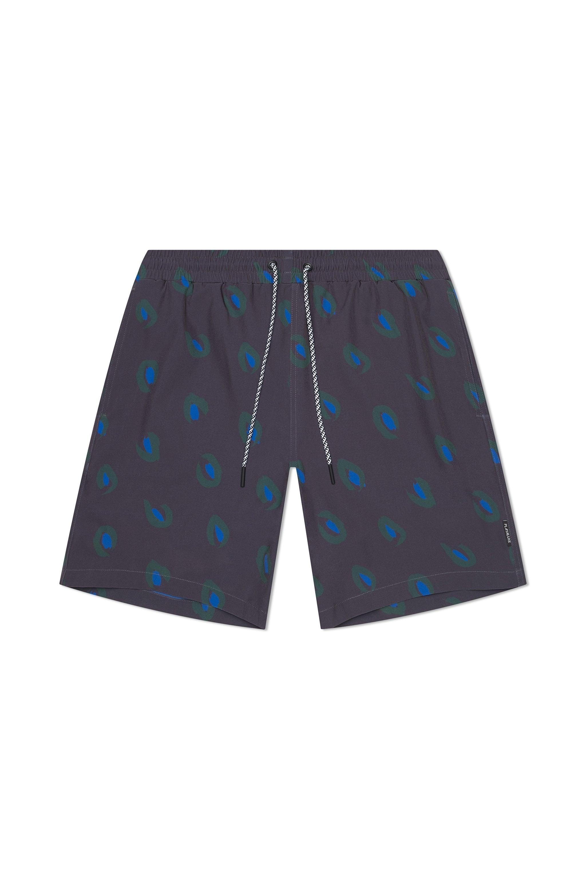 Marbella Classic Swim Trunk Blue Dot