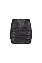 Maui Mesh Mini Skirt Black