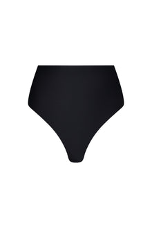Black High Waist Bikini Bottom