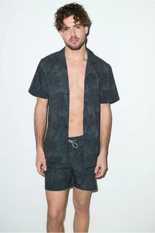 Saint Tropez Cabana Set Dark Olive - PLAYALUXE