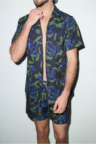 Saint Tropez Cabana Set Green Botanical - PLAYALUXE