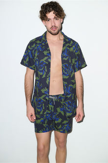 Saint Tropez Cabana Set Green Botanical - PLAYALUXE