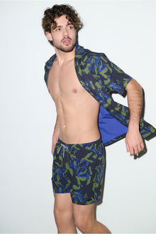 Saint Tropez Cabana Set Green Botanical - PLAYALUXE