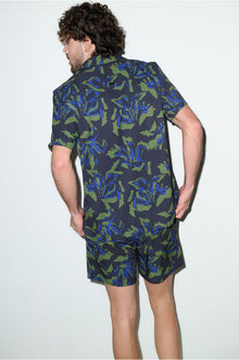 Saint Tropez Cabana Set Green Botanical - PLAYALUXE