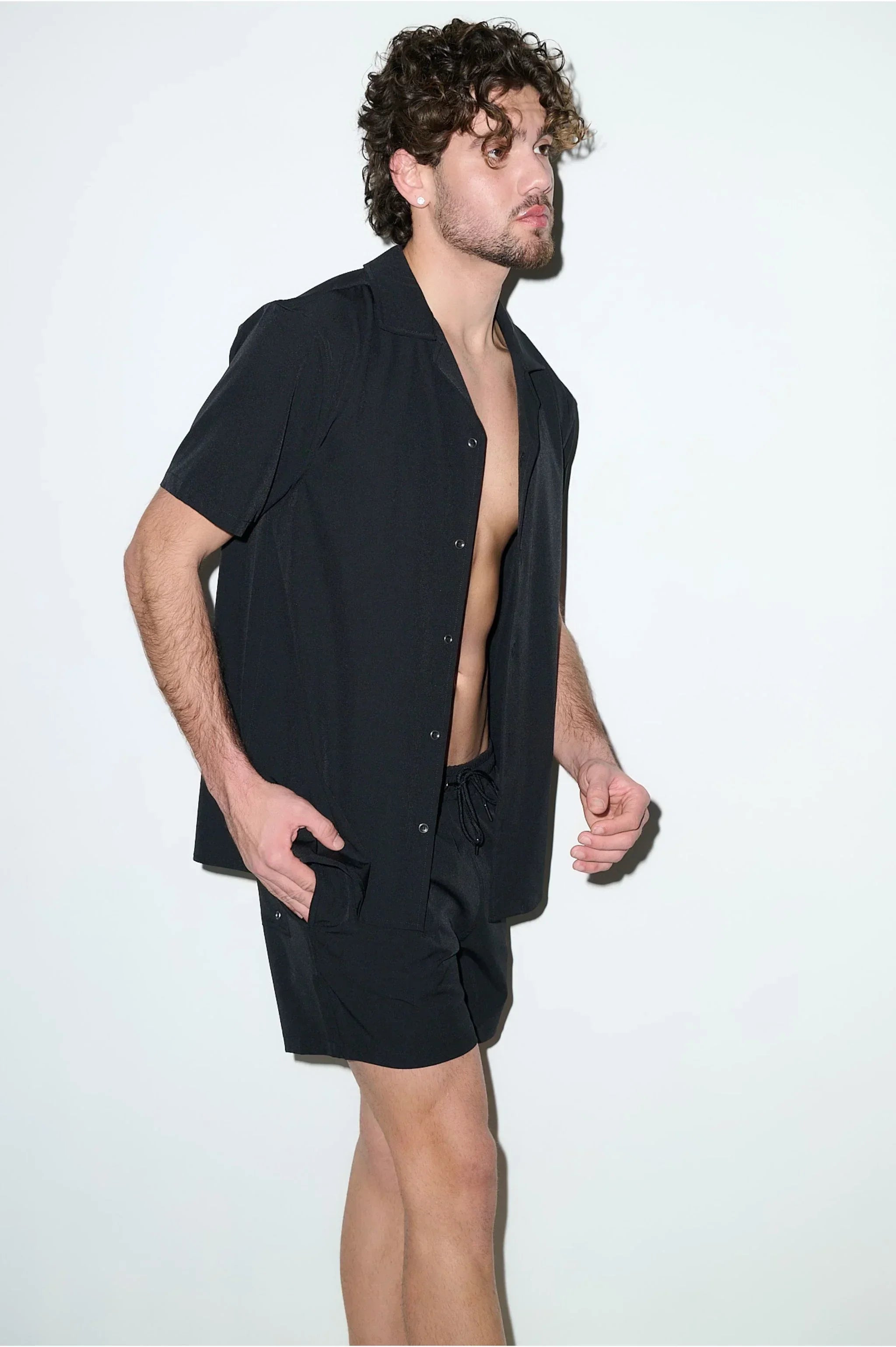 Saint Tropez Cabana Set Onyx - PLAYALUXE