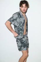 Saint Tropez Cabana Shirt Light Fern - PLAYALUXE