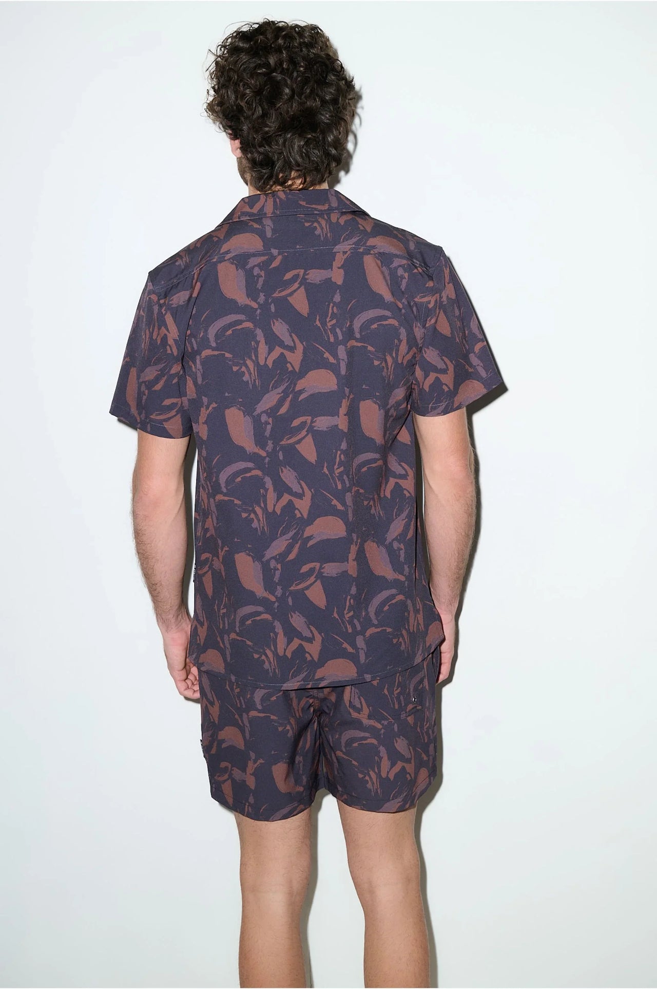 Saint Tropez Cabana Shirt Espresso - PLAYALUXE