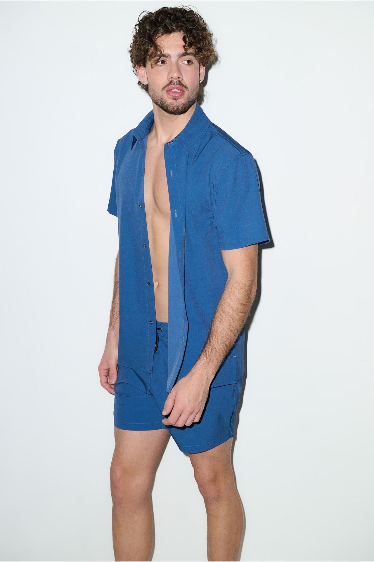 Todos Santos Cabana Set Petrol Blue - PLAYALUXE