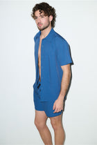 Todos Santos Cabana Set Petrol Blue - PLAYALUXE