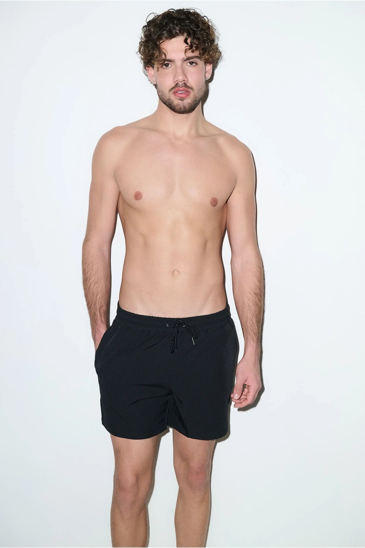 Tulum Volley Swim Trunk Onyx - PLAYALUXE