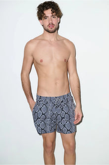 Tulum Volley Swim Trunk Snake - PLAYALUXE