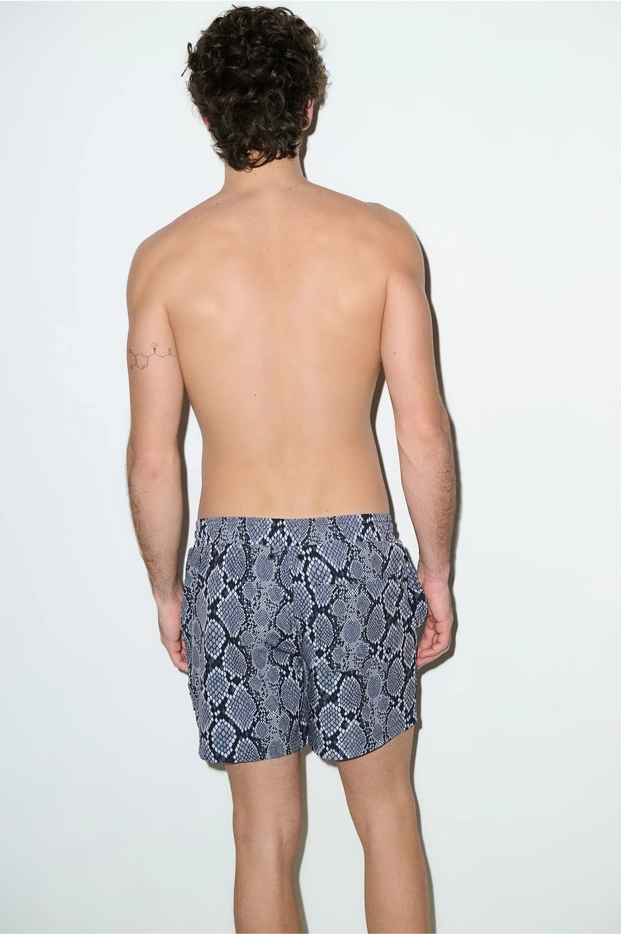 Tulum Volley Swim Trunk Snake - PLAYALUXE