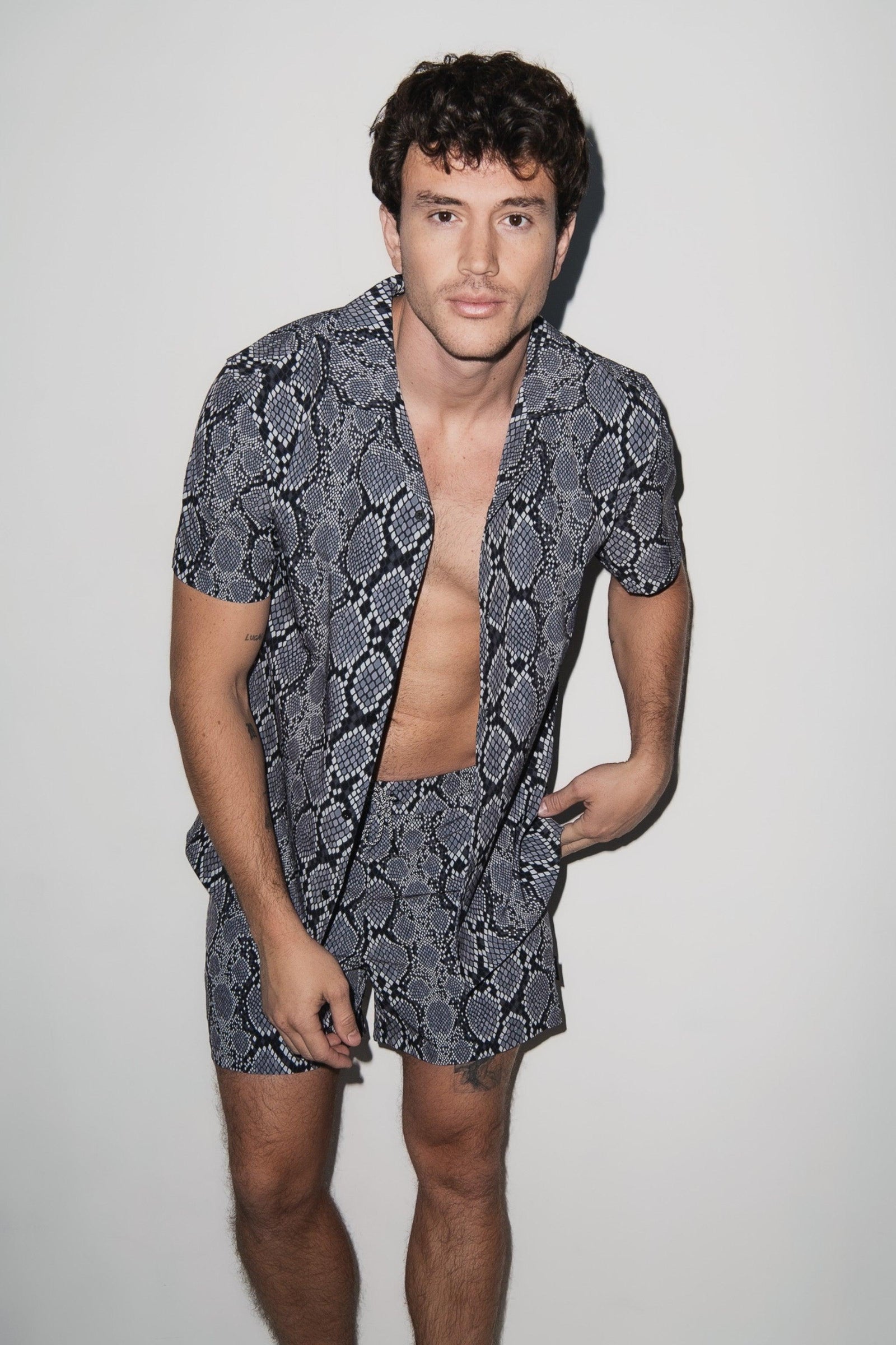 Saint Tropez Cabana Set Snake - PLAYALUXE