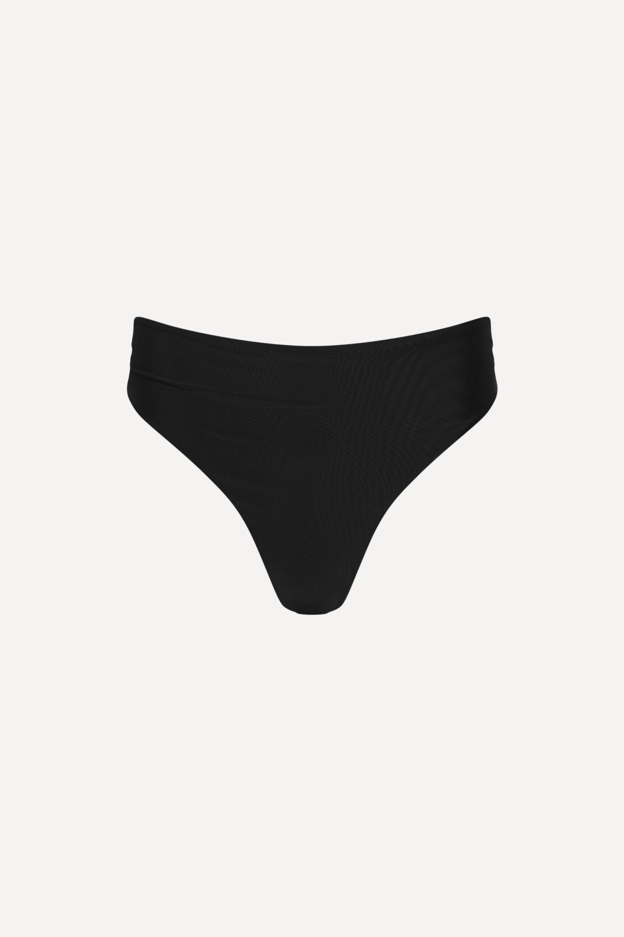 Capri High Waist Thong Bikini Bottom