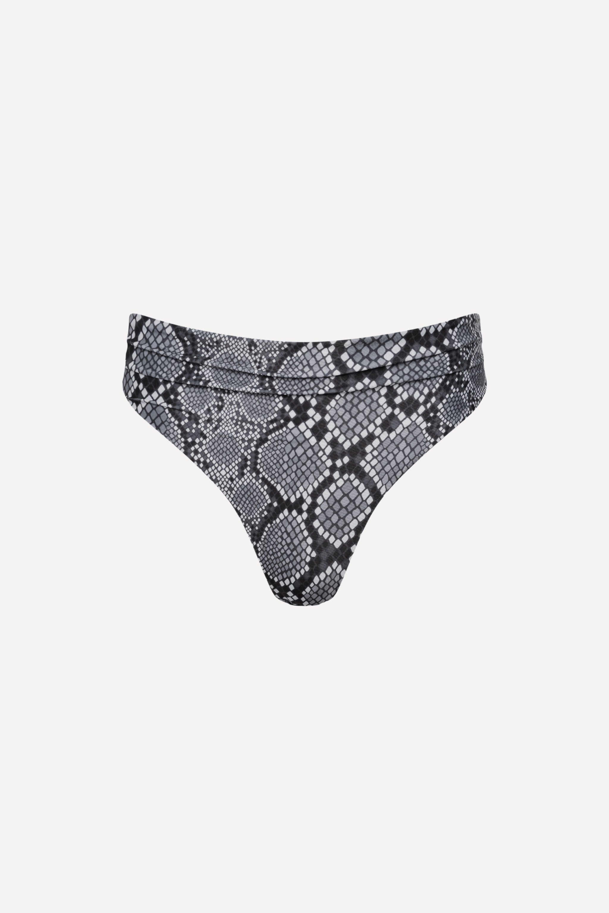 Capri High Waist Thong Bikini Bottom