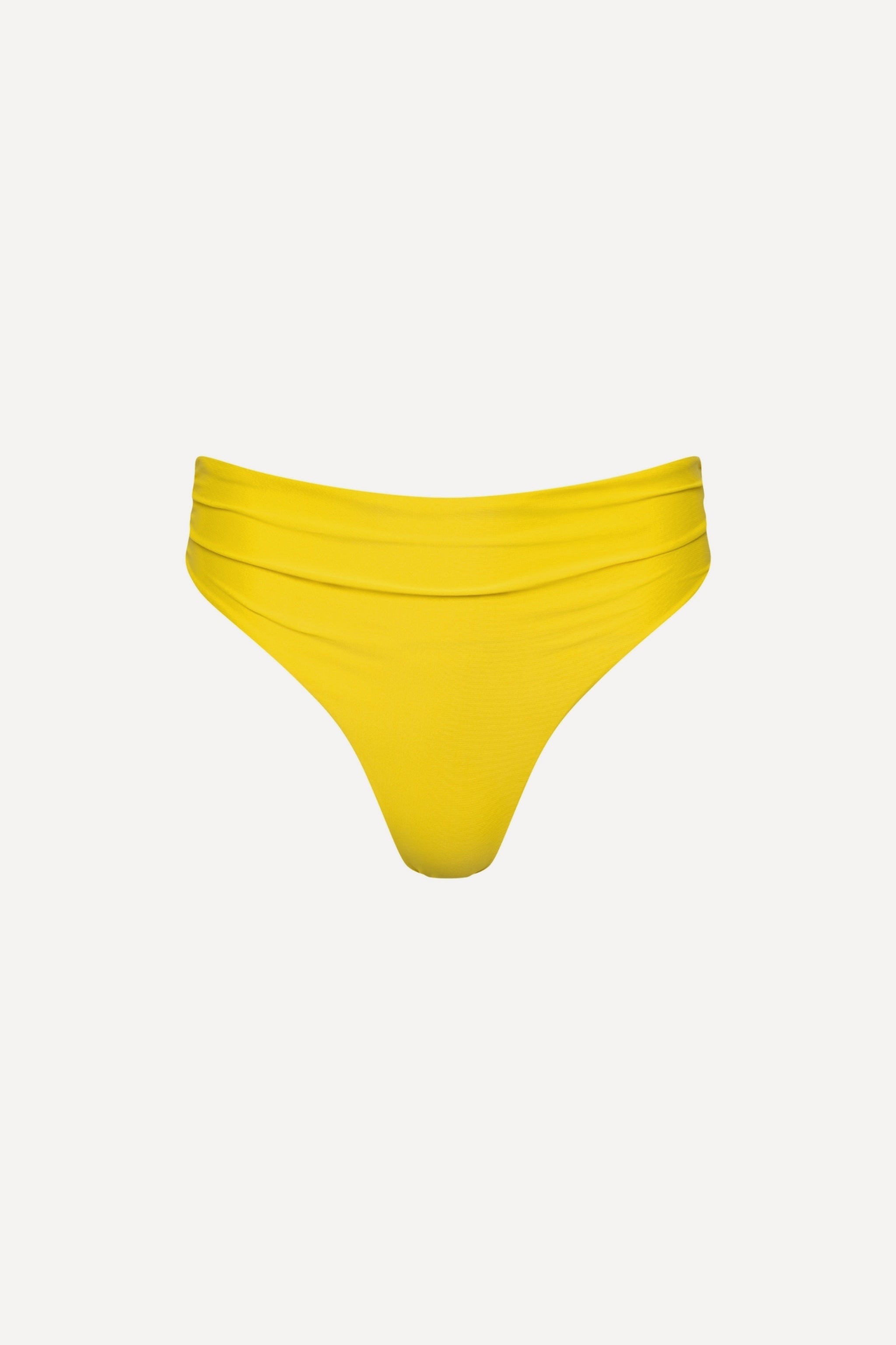 Capri High Waist Thong Bikini Bottom