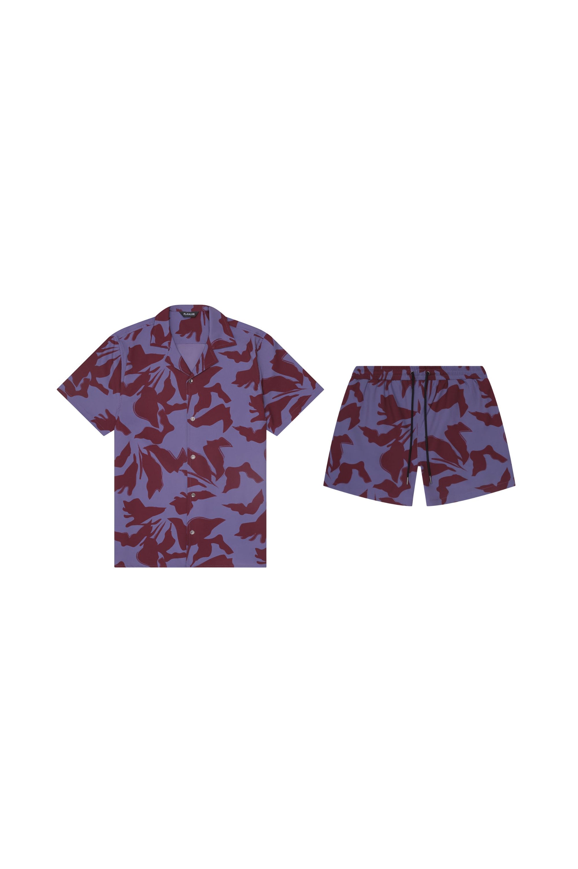 Saint Tropez Cabana Set Burgundy Lilac