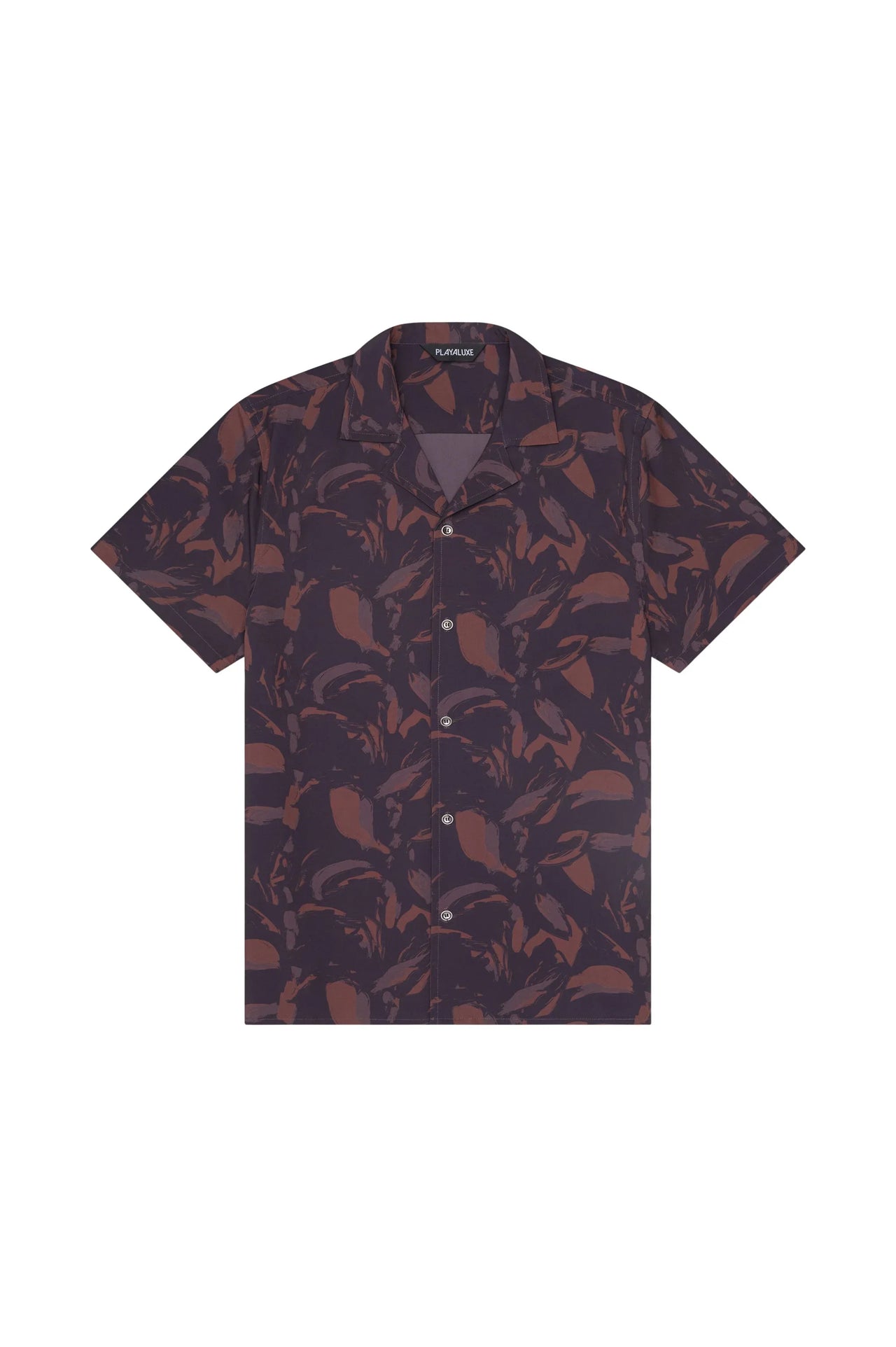 Saint Tropez Cabana Shirt Espresso - PLAYALUXE