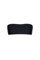 Santorini Seamless Bandeau Bikini Top Black