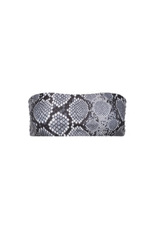 Santorini Seamless Bandeau Bikini Top Snake