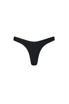 Santorini Seamless Cheeky Bikini Bottom Black