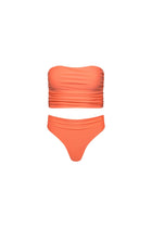 Capri Ruched Tankini Set Peach