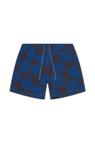 Tulum Volley Swim Trunk Blue Batik