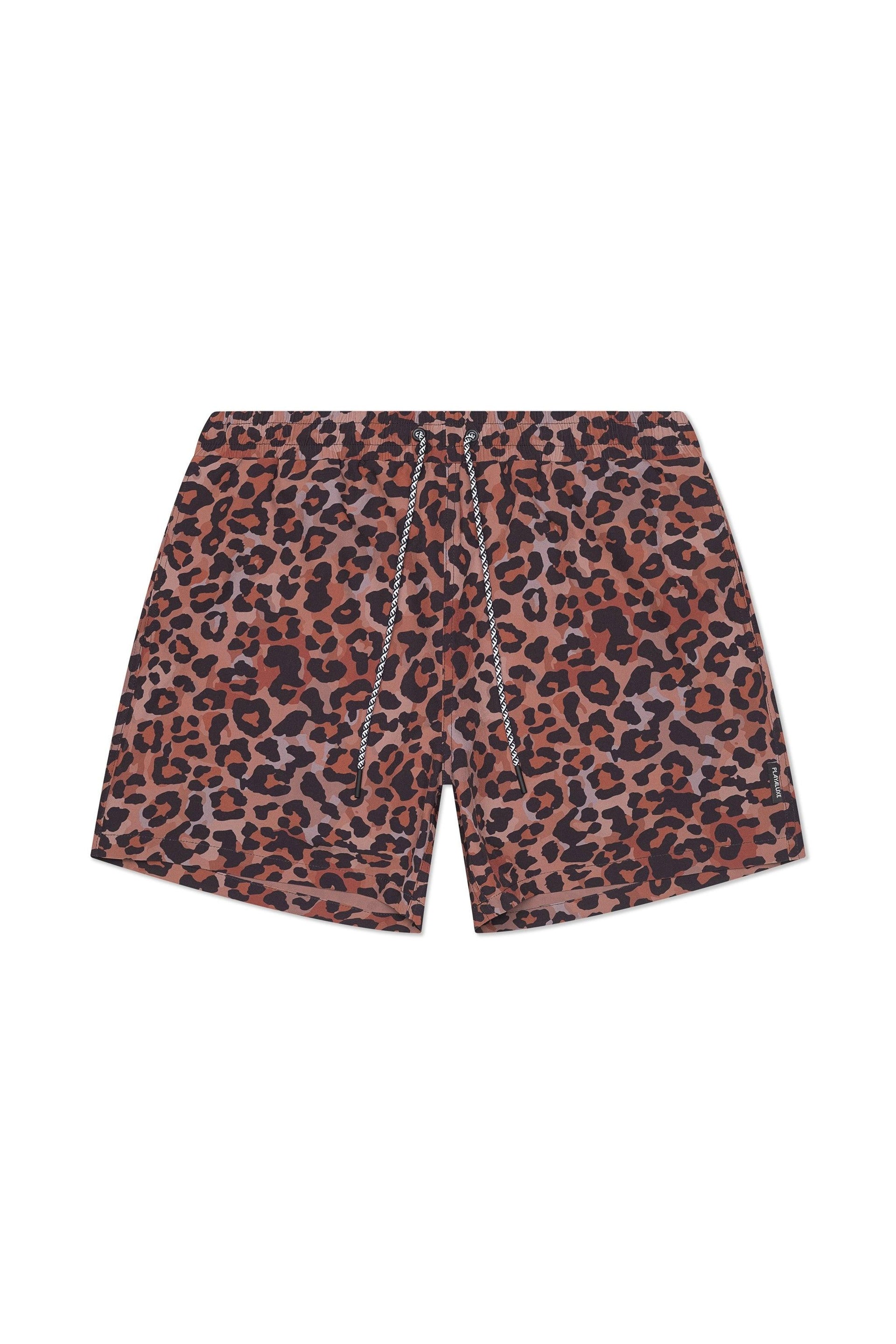 Tulum 5 Inch Swim Trunk – Leopard