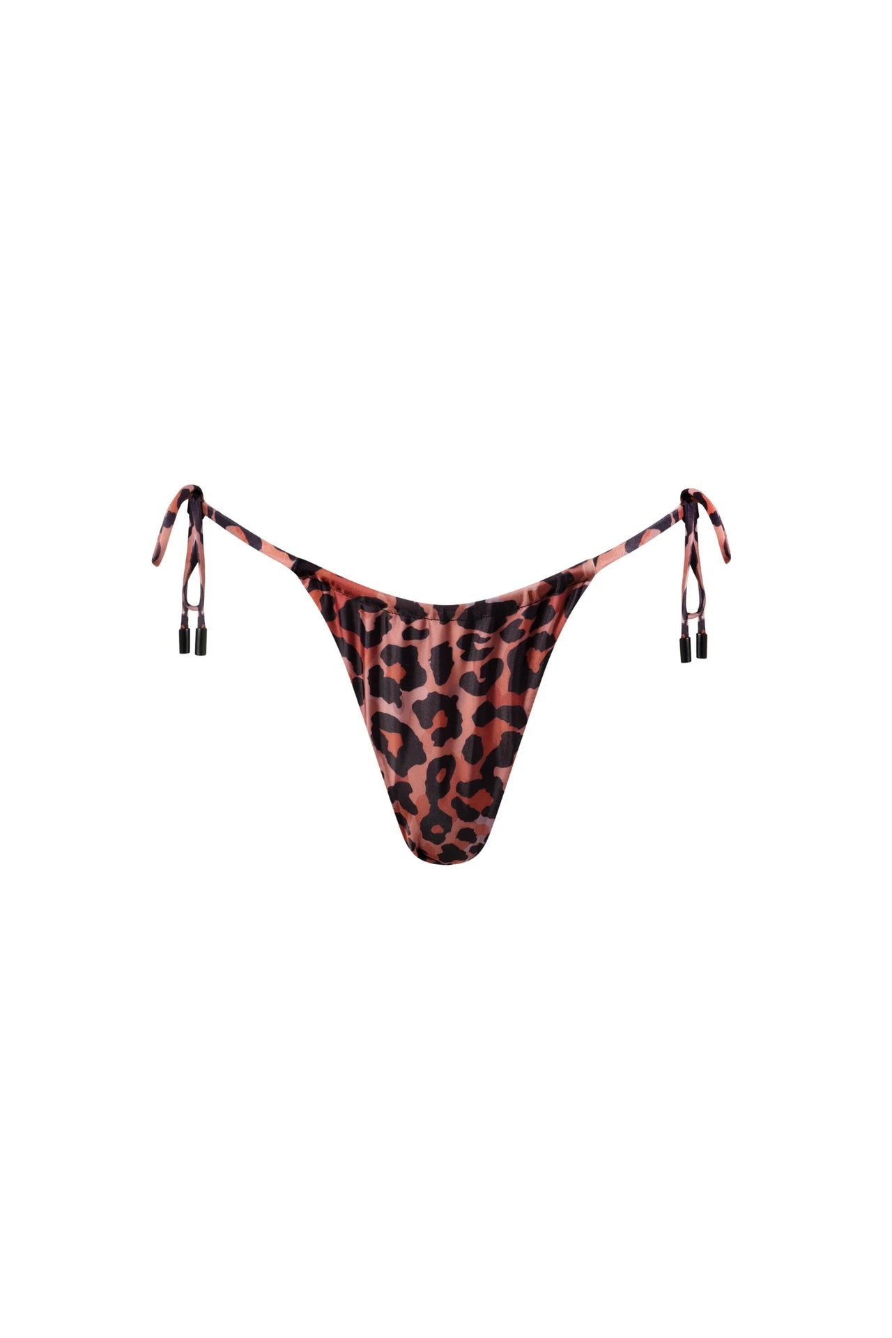 Waikiki Side Tie Bikini Bottom Leopard - PLAYALUXE