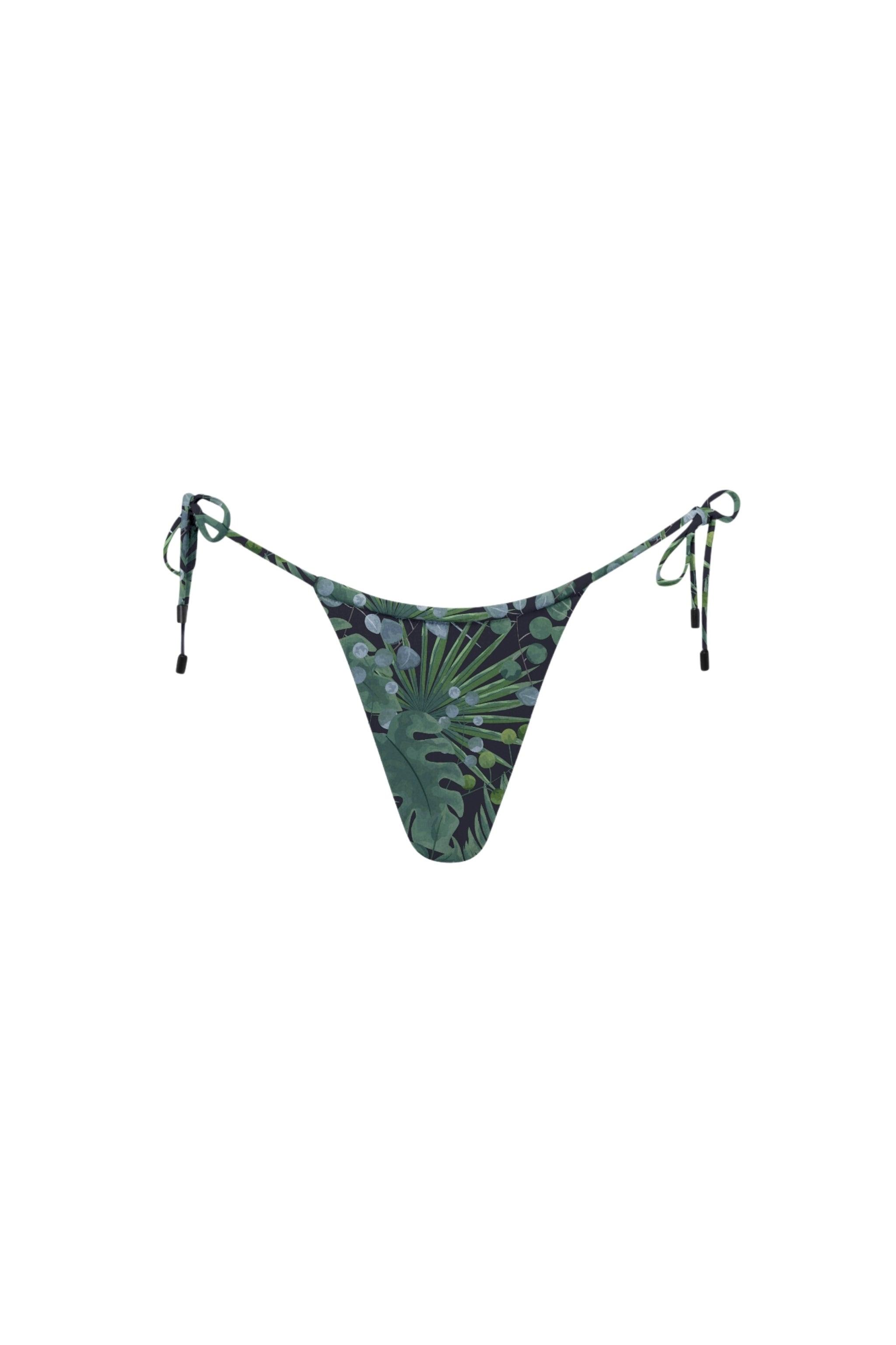 Waikiki String Tie Bikini Bottom Jungle
